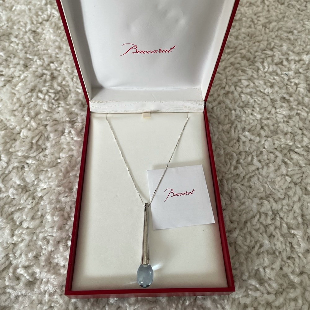Baccarat Tentation Sterling Necklace